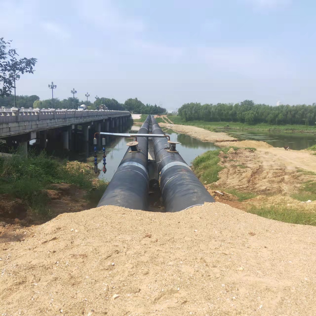 晋中长距离输油管道清洗